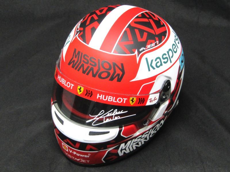 1/2 Helmet '20 Mission Winnow for Charles Leclerc Decal