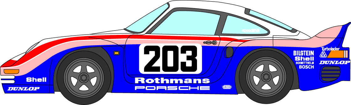 1/24 Porsche 961'87LM decal